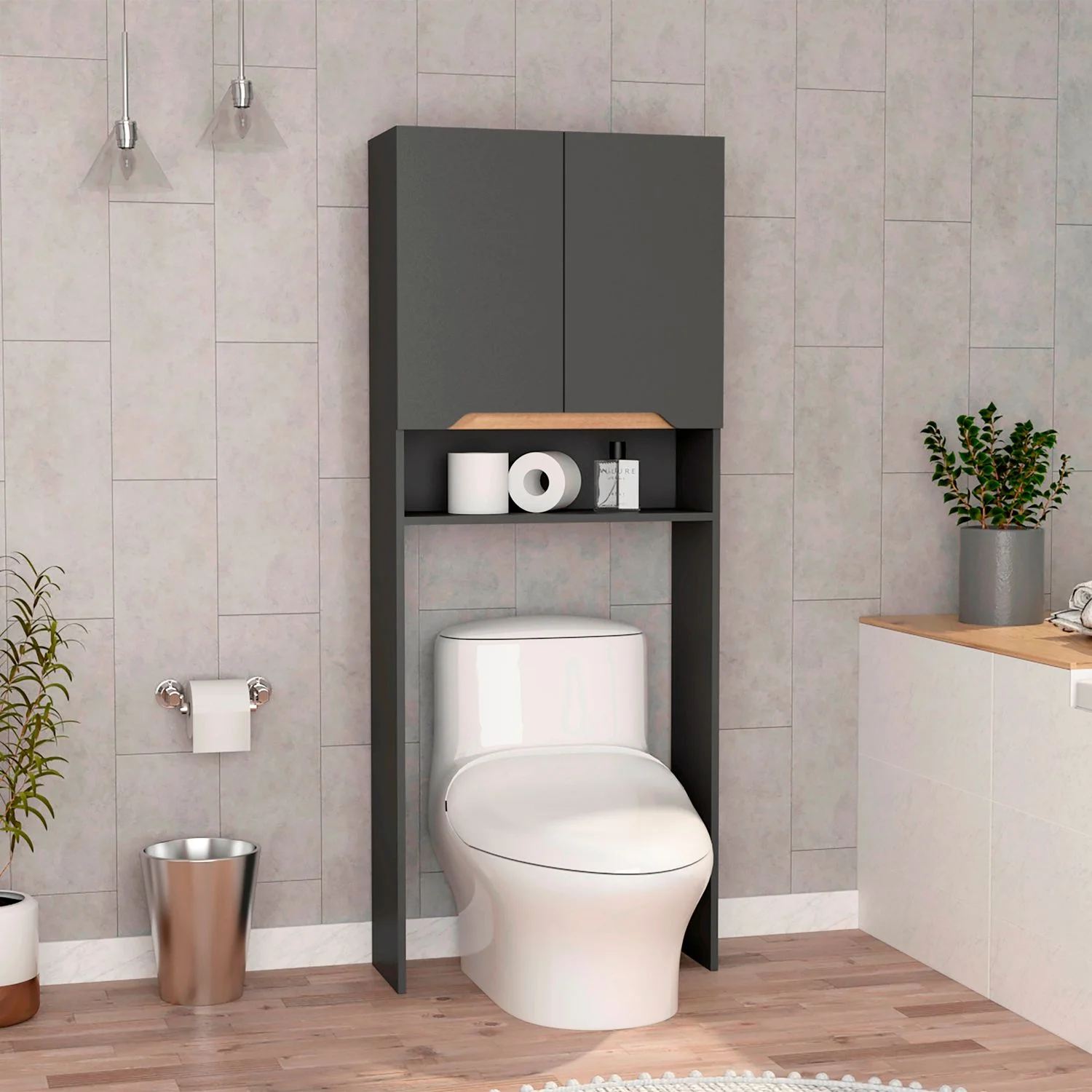 Ahorrador de Espacio Laurent Plomo + Duna RTA 160x63x25 - Imagen 3