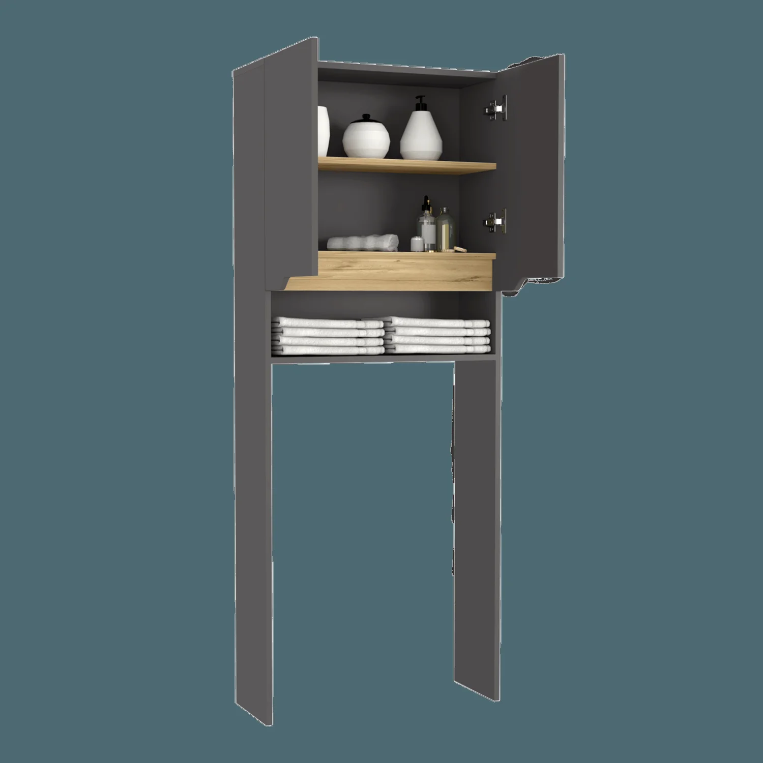 Ahorrador de Espacio Laurent Plomo + Duna RTA 160x63x25 - Imagen 1