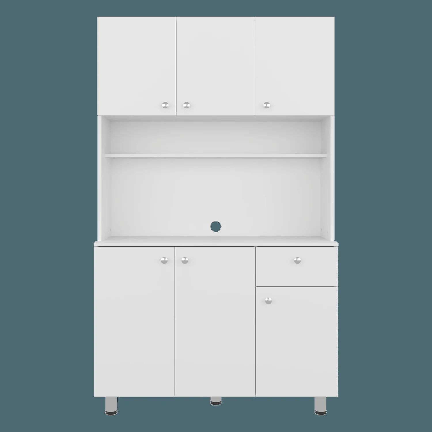 Alacena Wilson 185X111X40 RTA Blanco ZF - Imagen 4