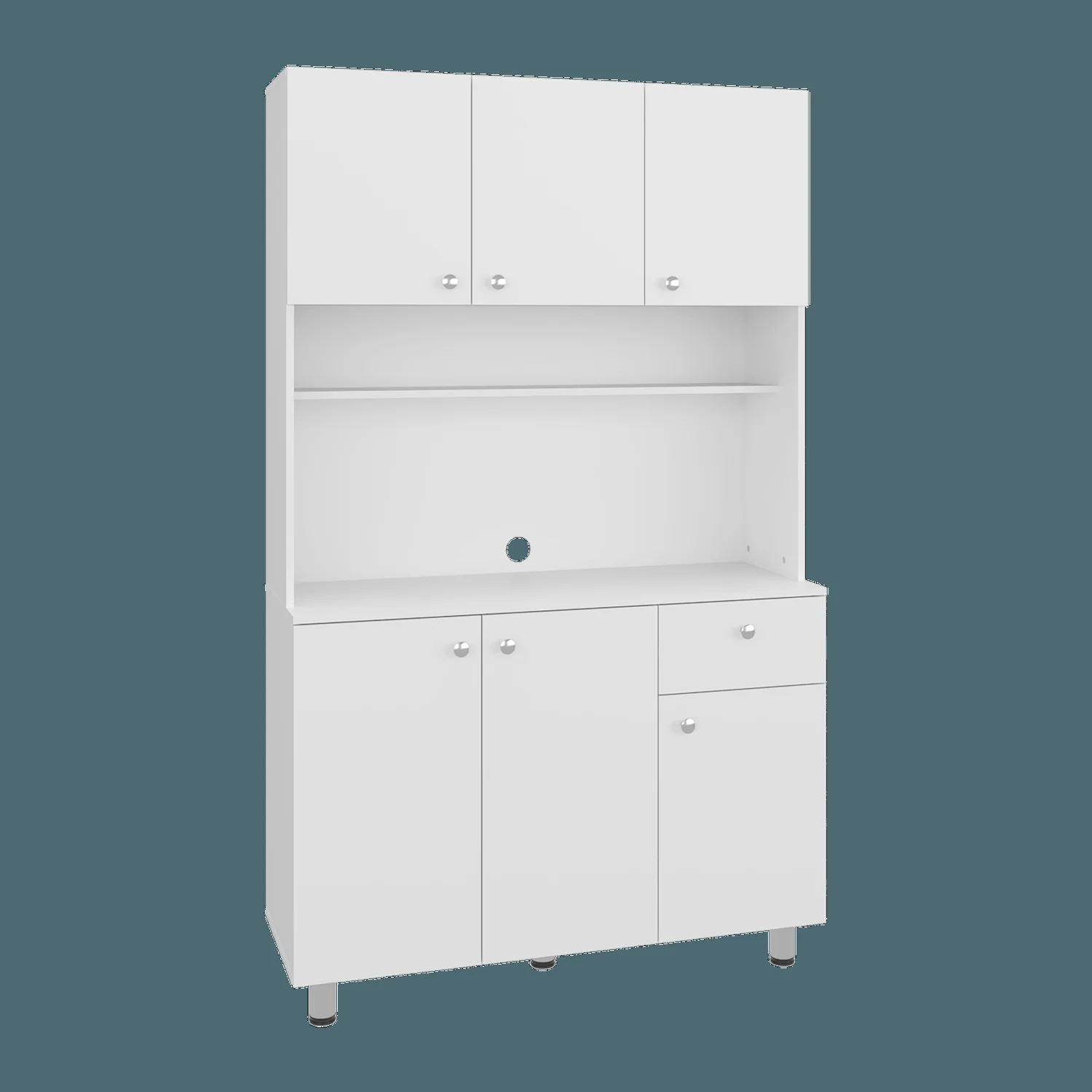 Alacena Wilson 185X111X40 RTA Blanco ZF - Imagen 7