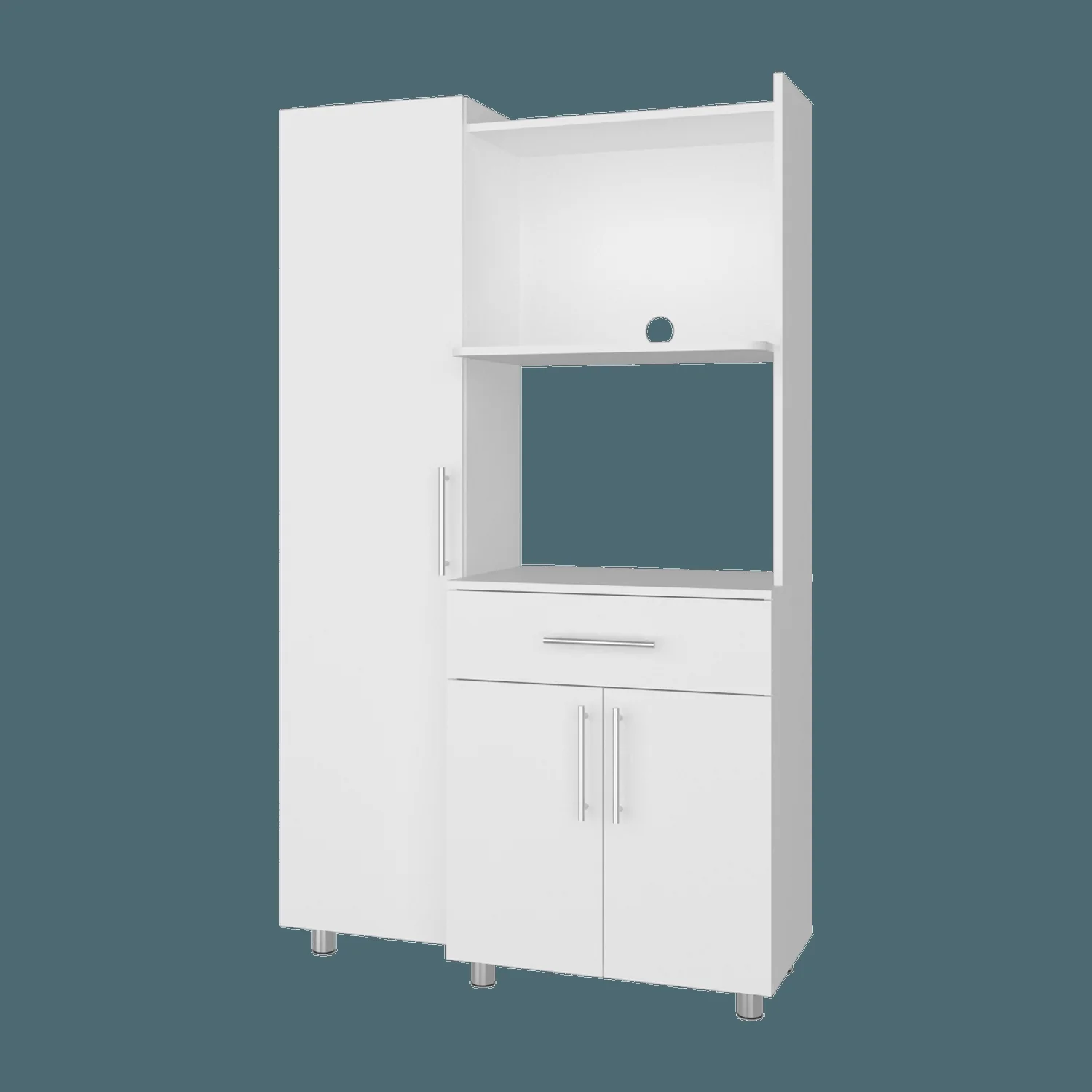 Alacena Pantress 165X98X40 RTA Blanco ZF - Imagen 7