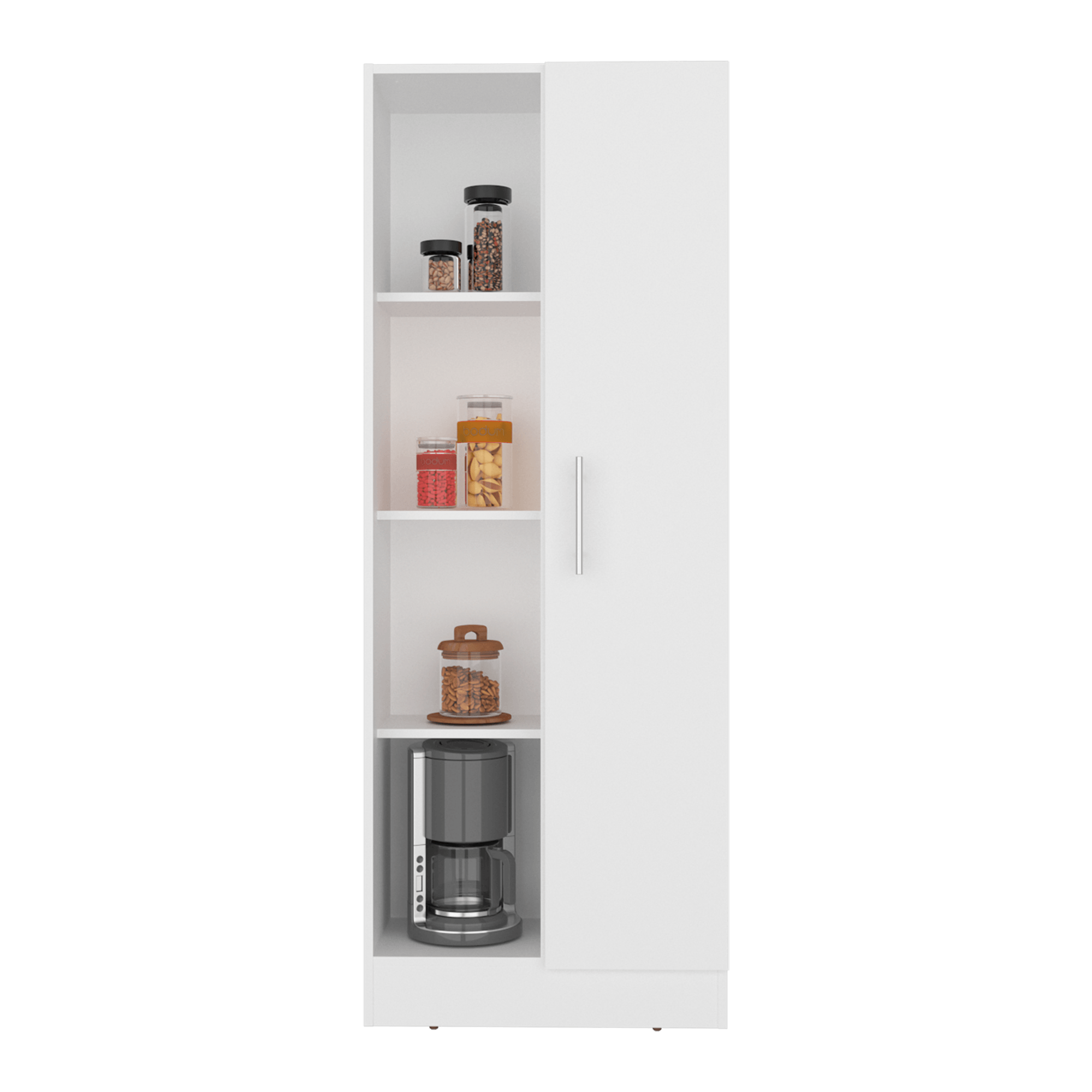 Alacena Multiusos Felch 160X60X30 RTA Blanco ZF - Imagen 6