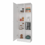 Alacena Multiusos Ayora 160X60X30 RTA Blanco ZF
