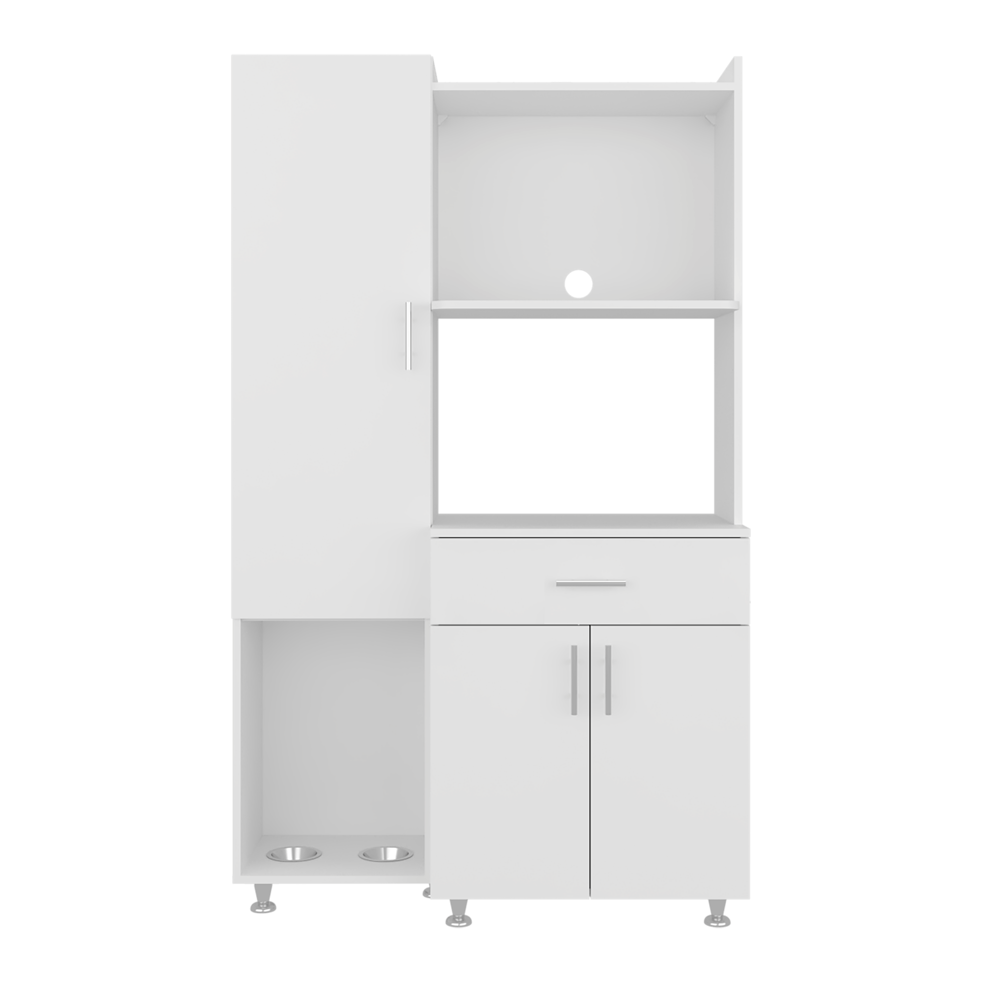Alacena Pantress Eco 165X98X40 RTA Blanco ZF - Imagen 2