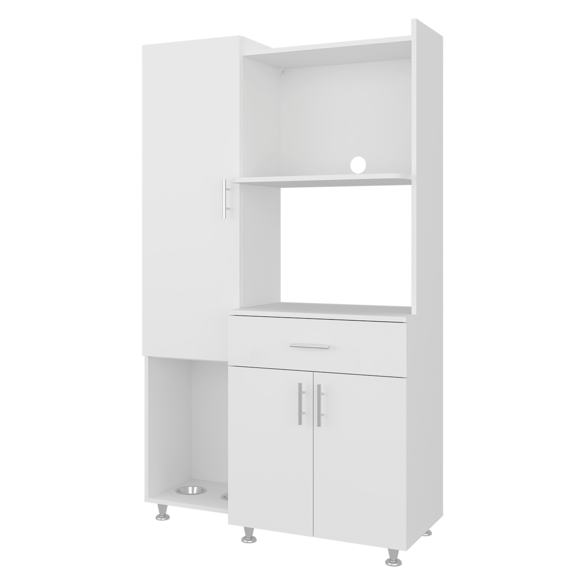 Alacena Pantress Eco 165X98X40 RTA Blanco ZF - Imagen 5