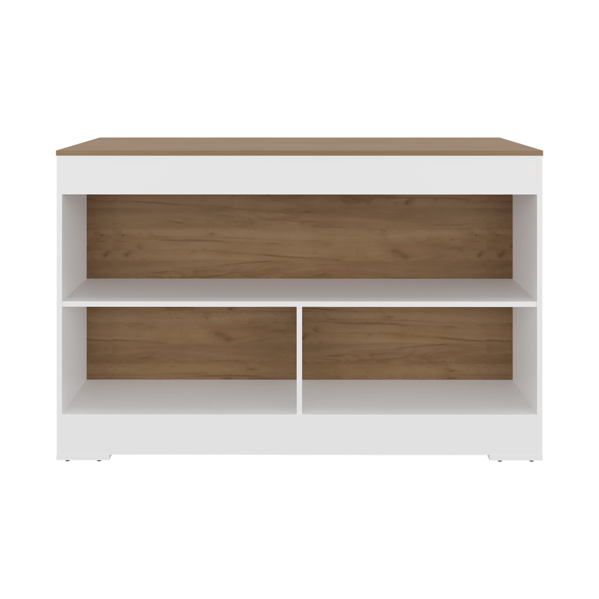 Barra de cocina Cuenca 88X138X60 RTA Blanco Fresno ZF - Imagen 4