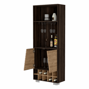 Bar Esquinero Fraktal 180X68 RTA Nogal Miel