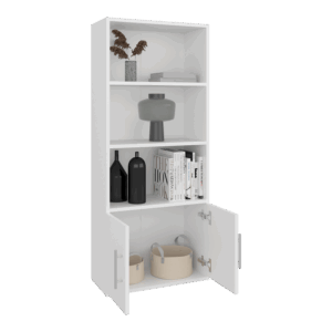 Biblioteca Joy Eco 120X50X23 RTA Blanco