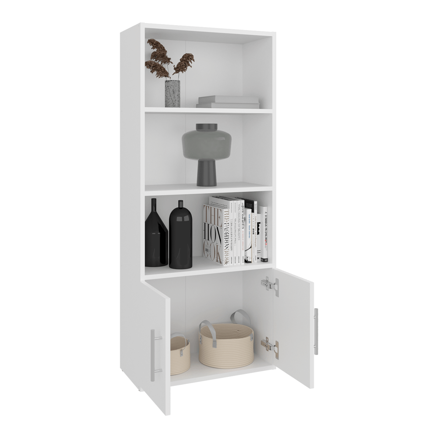 Biblioteca Joy Eco 120X50X23 RTA Blanco - Imagen 1