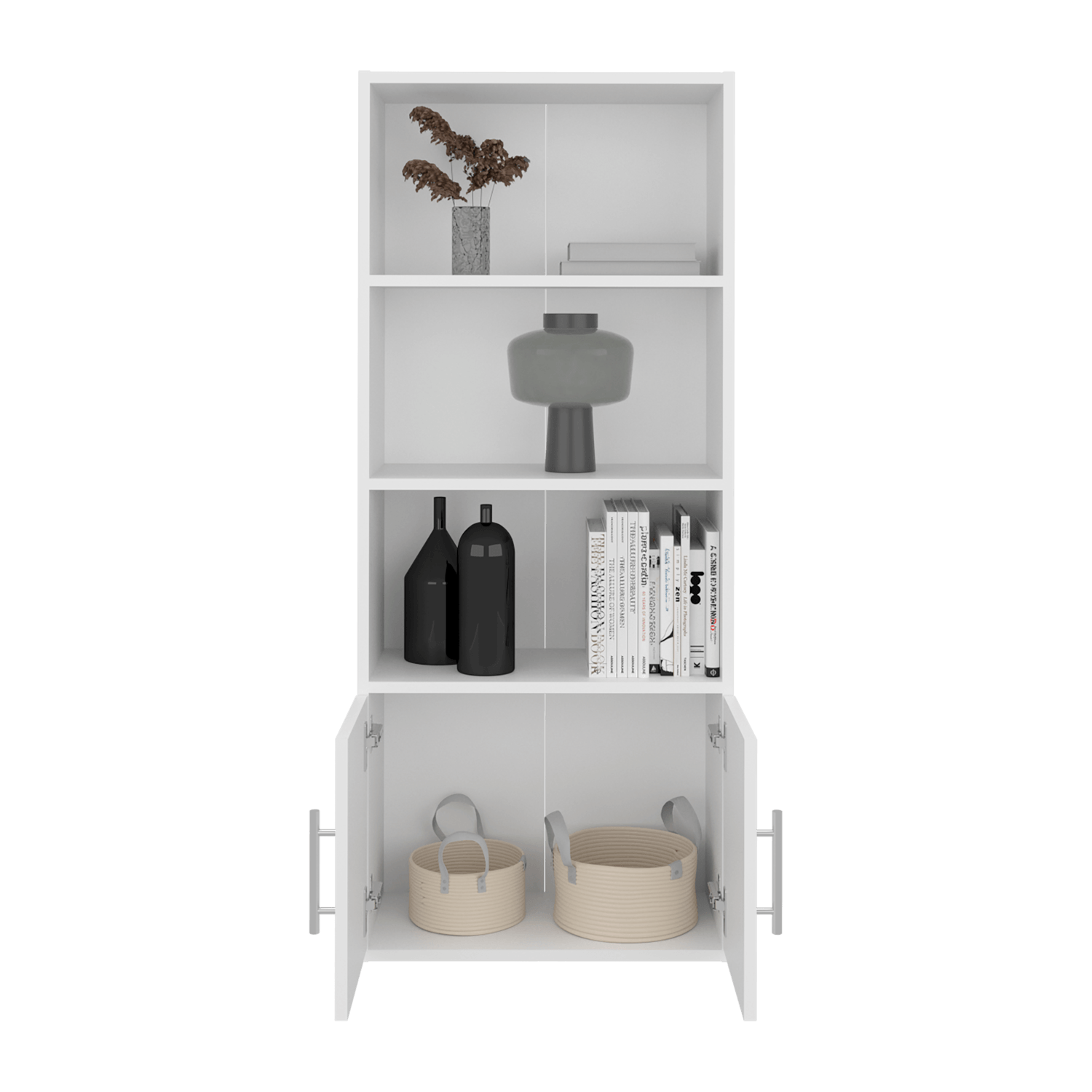 Biblioteca Joy Eco 120X50X23 RTA Blanco - Imagen 4