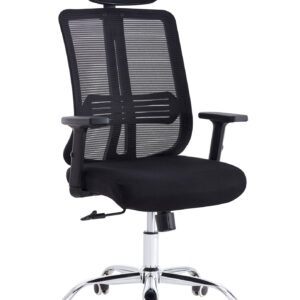 Silla Oficina X-123B - Bm-803 (1C) Negro 123X69X66 Cm
