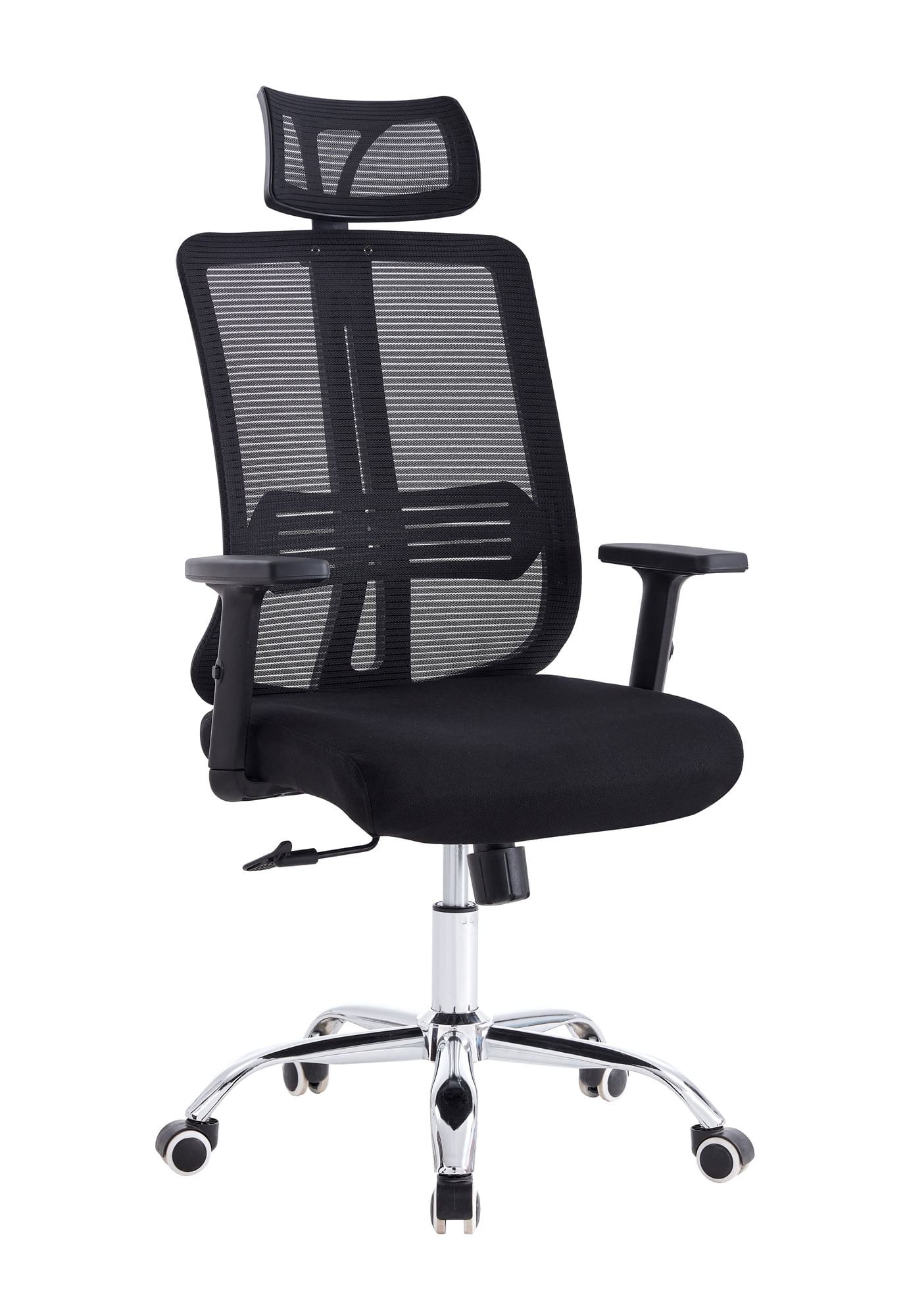 Silla Oficina X-123B - Bm-803 (1C) Negro 123X69X66 Cm - Imagen 1