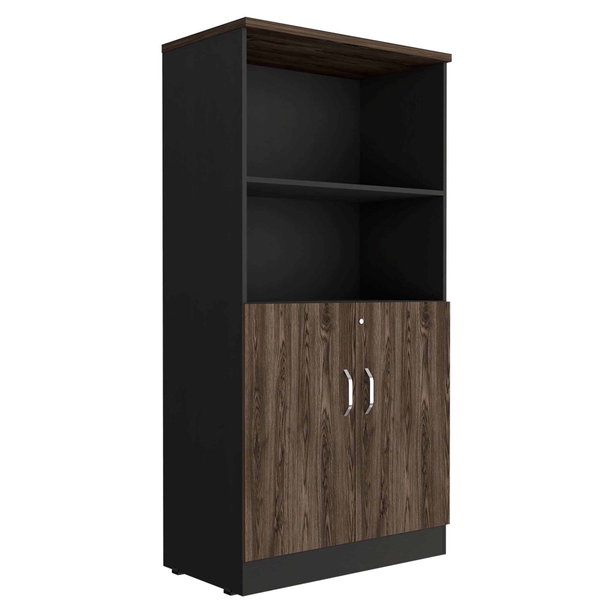 Biblioteca Home Office 2P + 2E RTA Wengue Milan - Imagen 5
