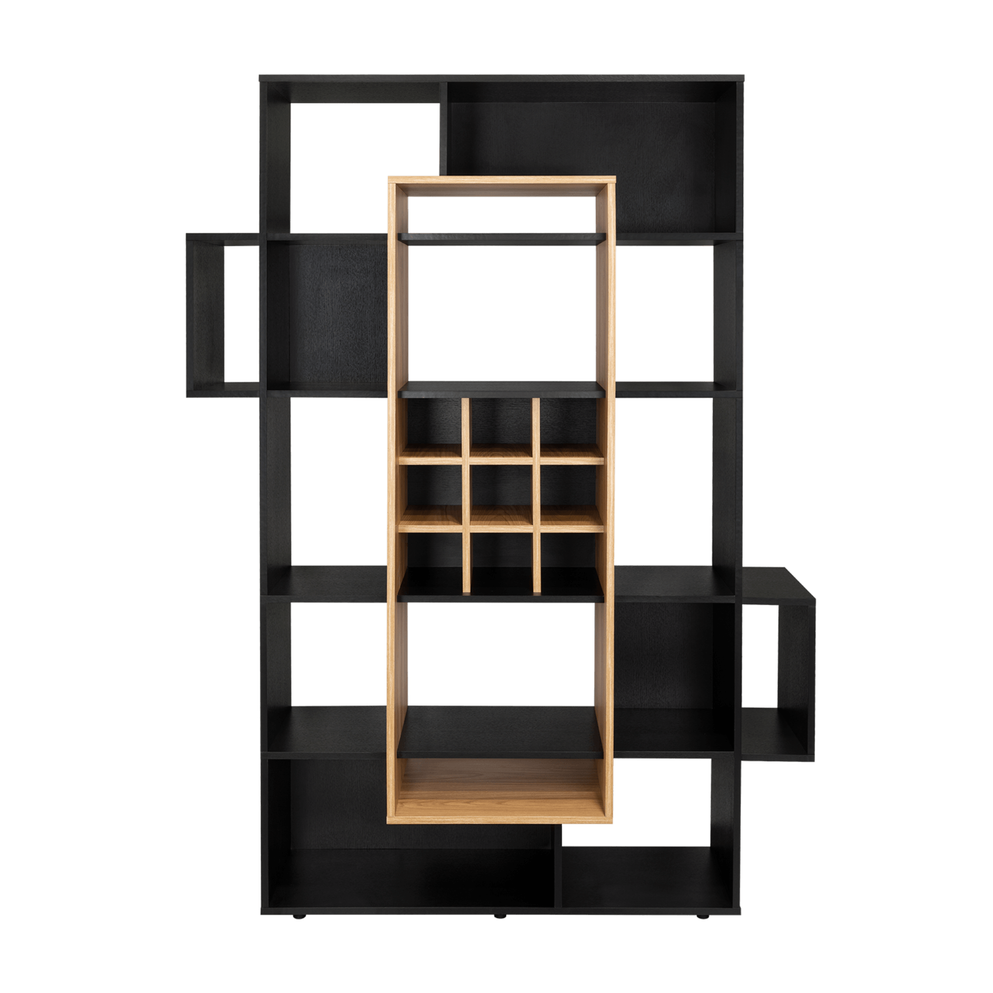 Biblioteca Bar Asimetrica Simba 180X128X38 RTA Wengue Fresno - Imagen 5