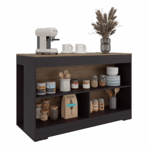 Barra de cocina Cuenca 88X138X60 RTA Wengue Fresno ZF