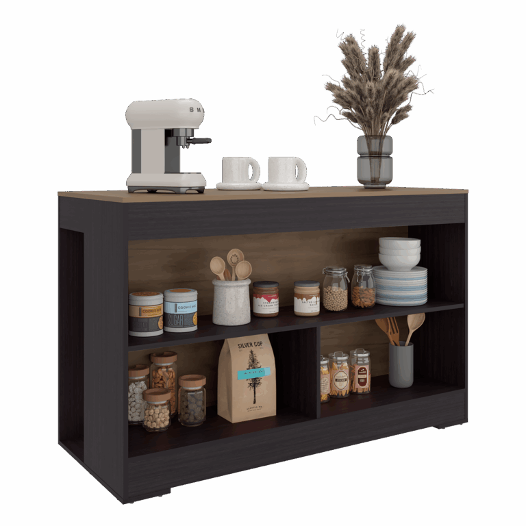 Barra de cocina Cuenca 88X138X60 RTA Wengue Fresno ZF