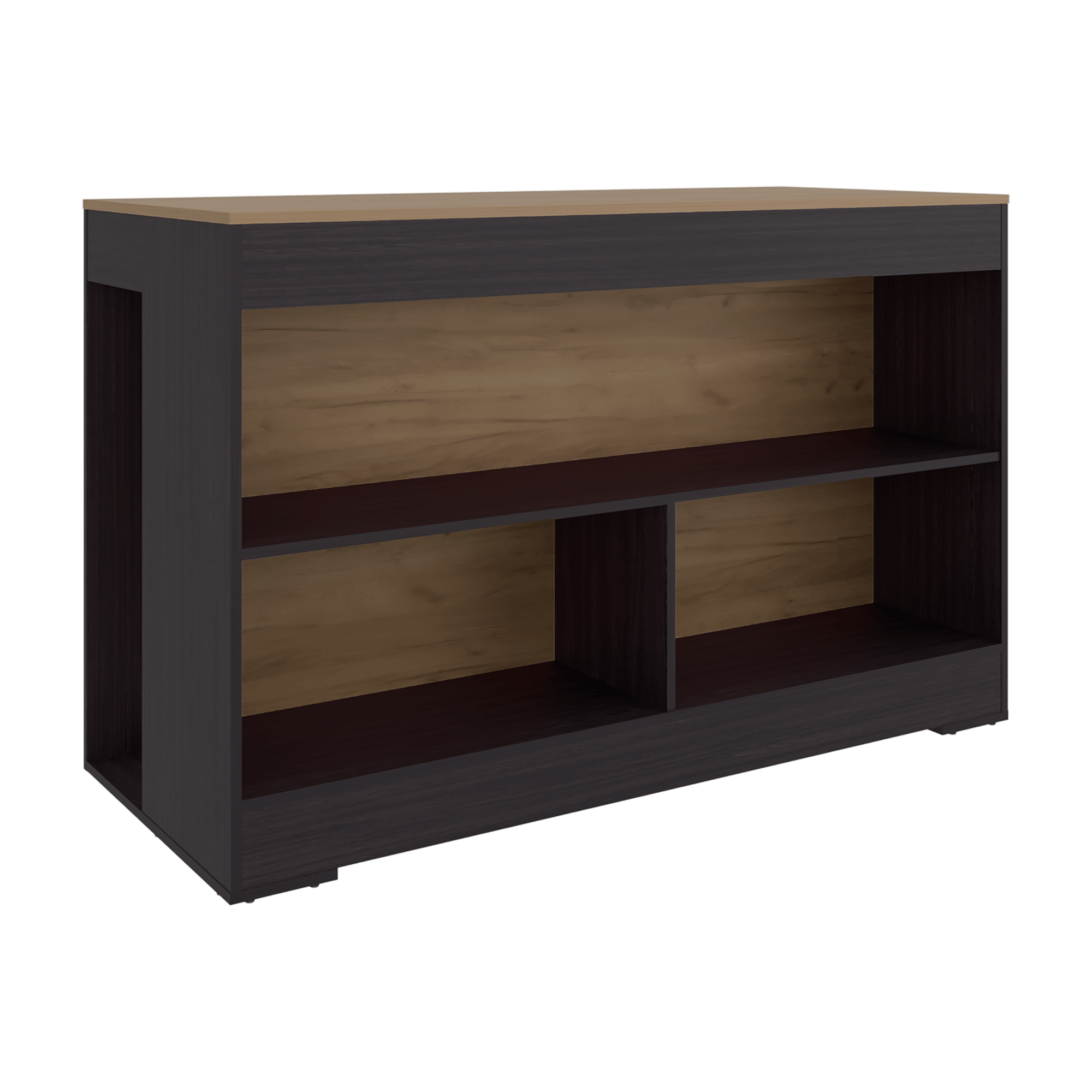 Barra de cocina Cuenca 88X138X60 RTA Wengue Fresno ZF - Imagen 2