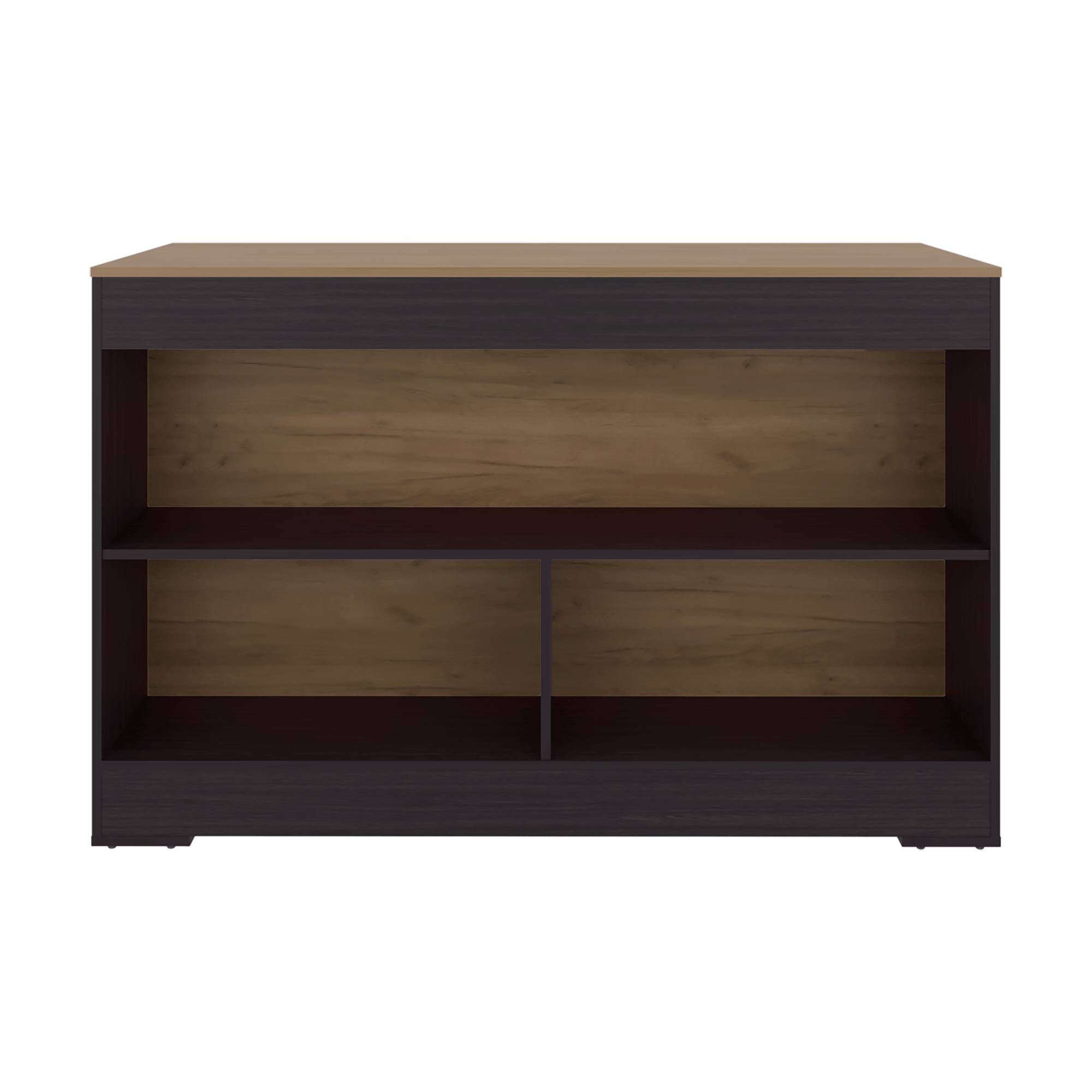 Barra de cocina Cuenca 88X138X60 RTA Wengue Fresno ZF - Imagen 4