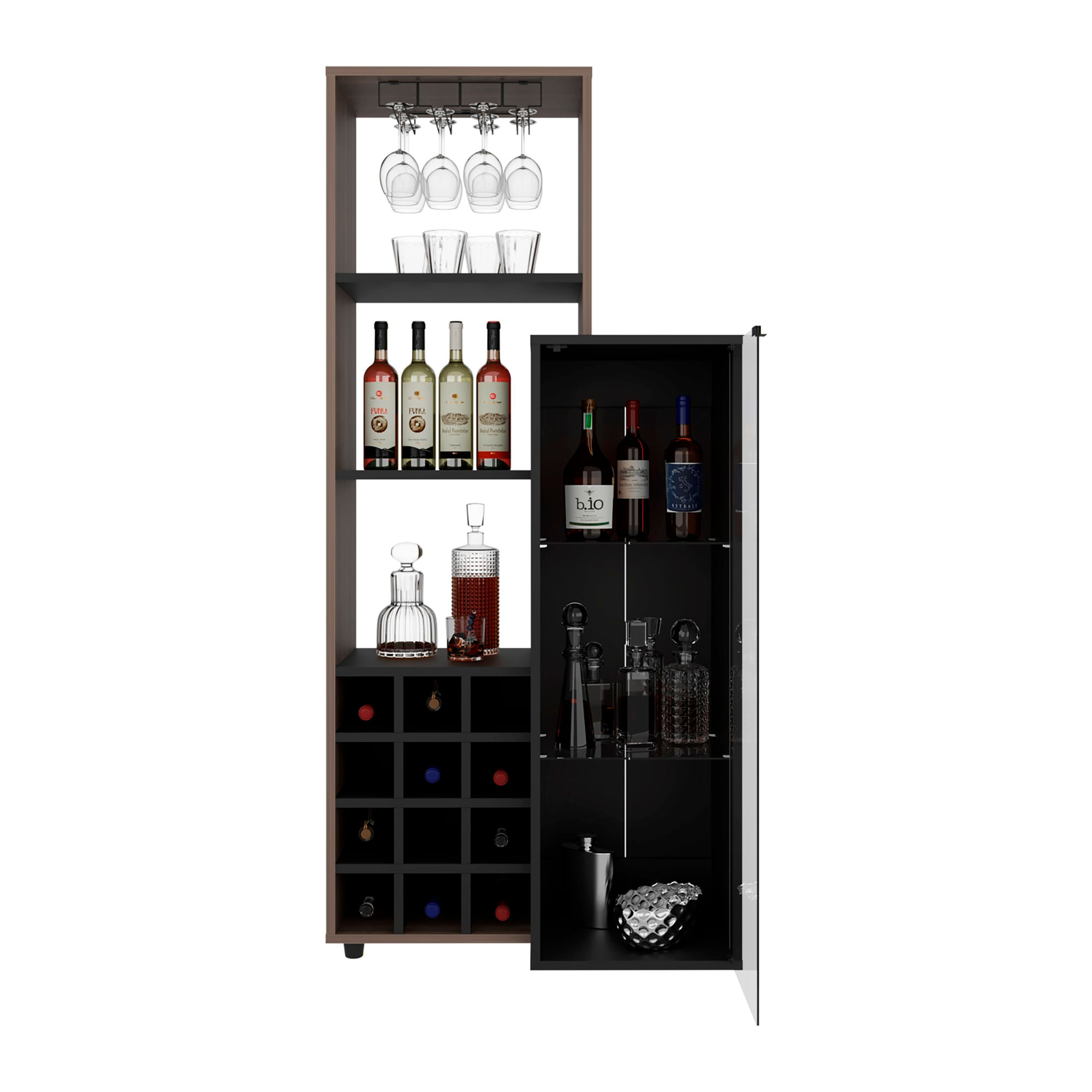 Bar Ozzy 175X80X41 RTA Wengue Milan - Imagen 4