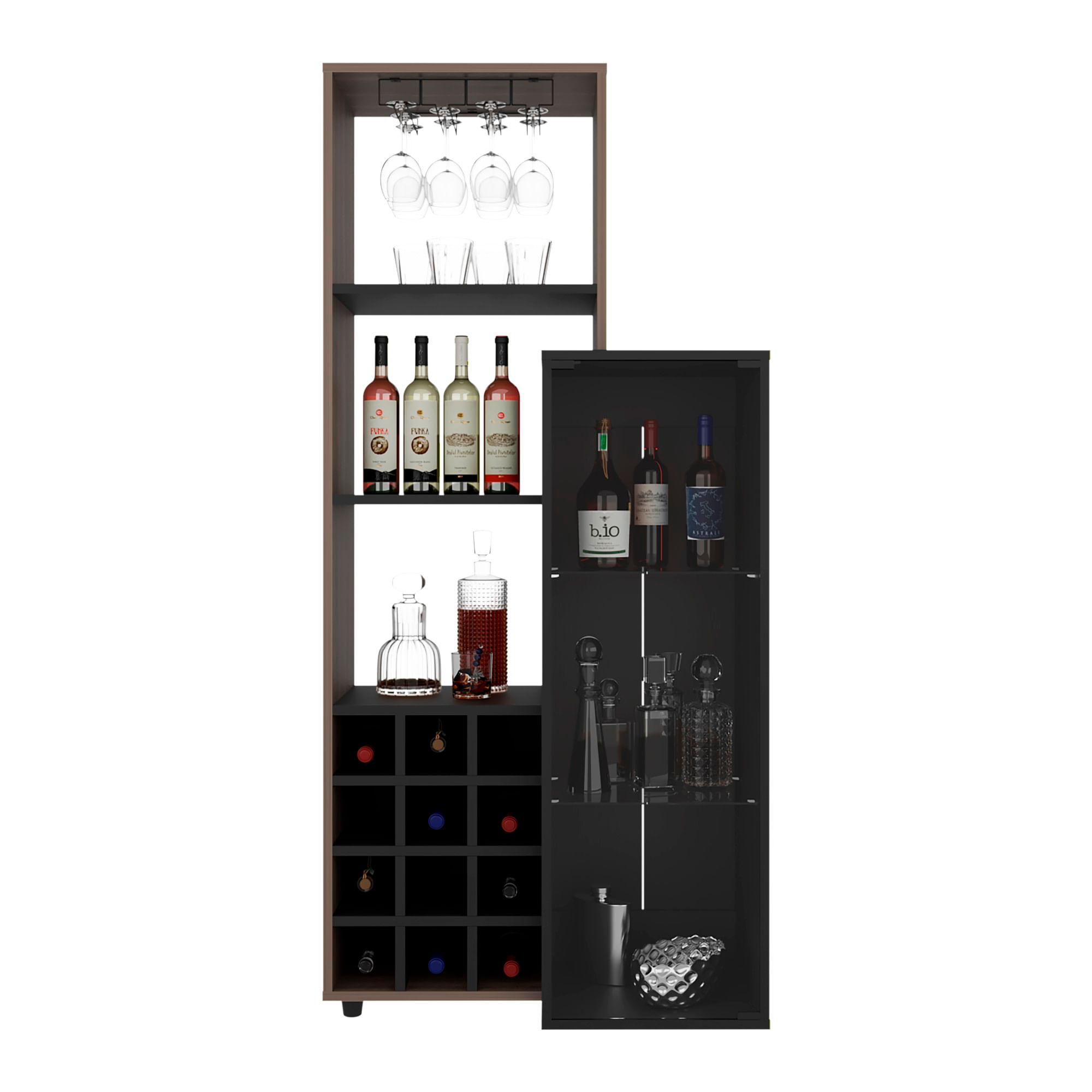 Bar Ozzy 175X80X41 RTA Wengue Milan - Imagen 5