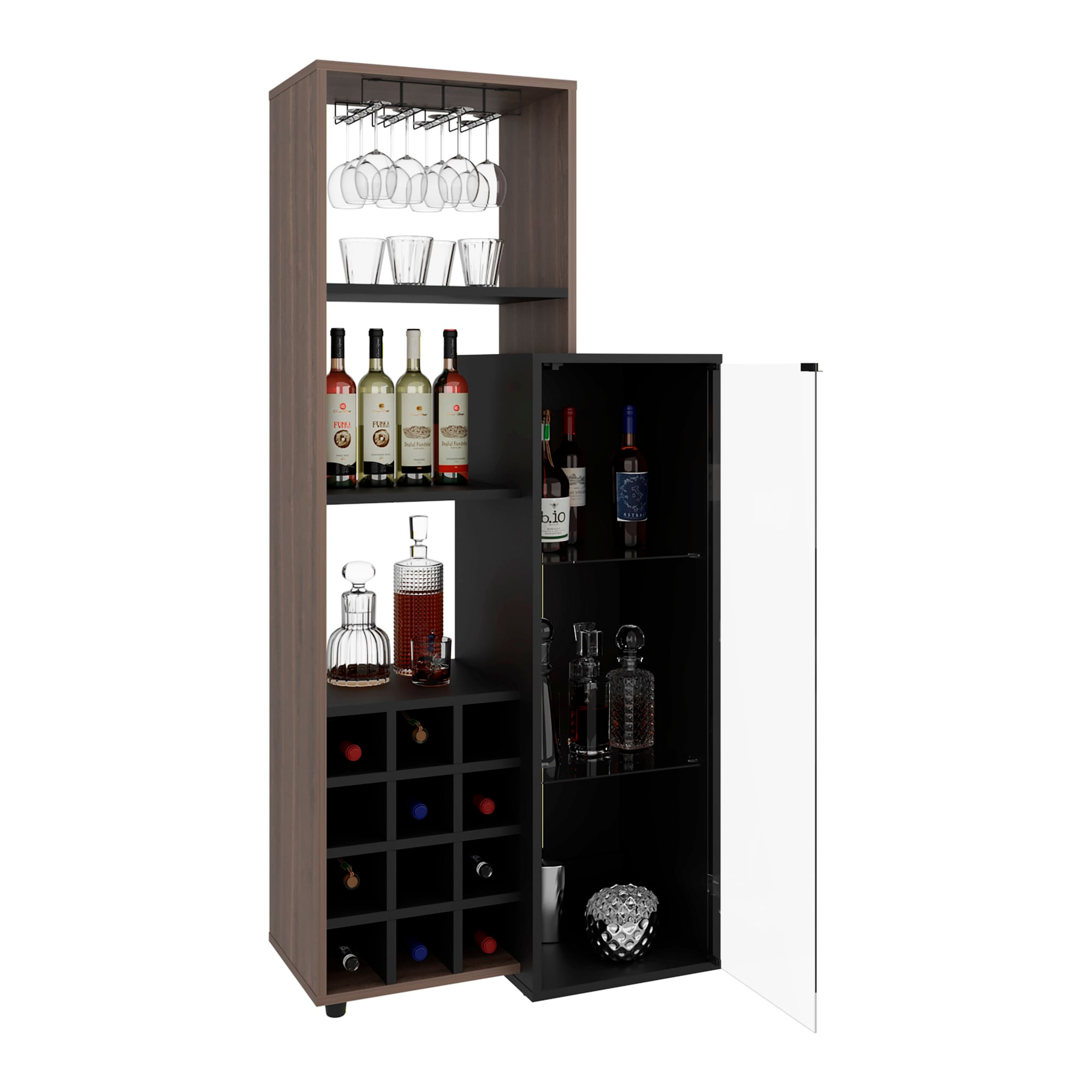 Bar Ozzy 175X80X41 RTA Wengue Milan - Imagen 7