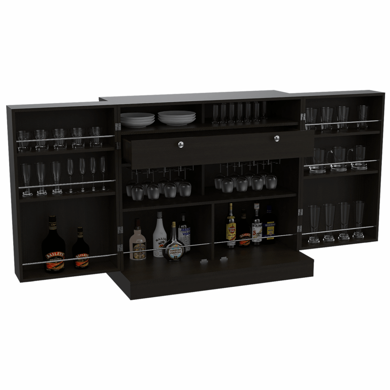 Mueble Bar Normandia Bajo RTA Wengue