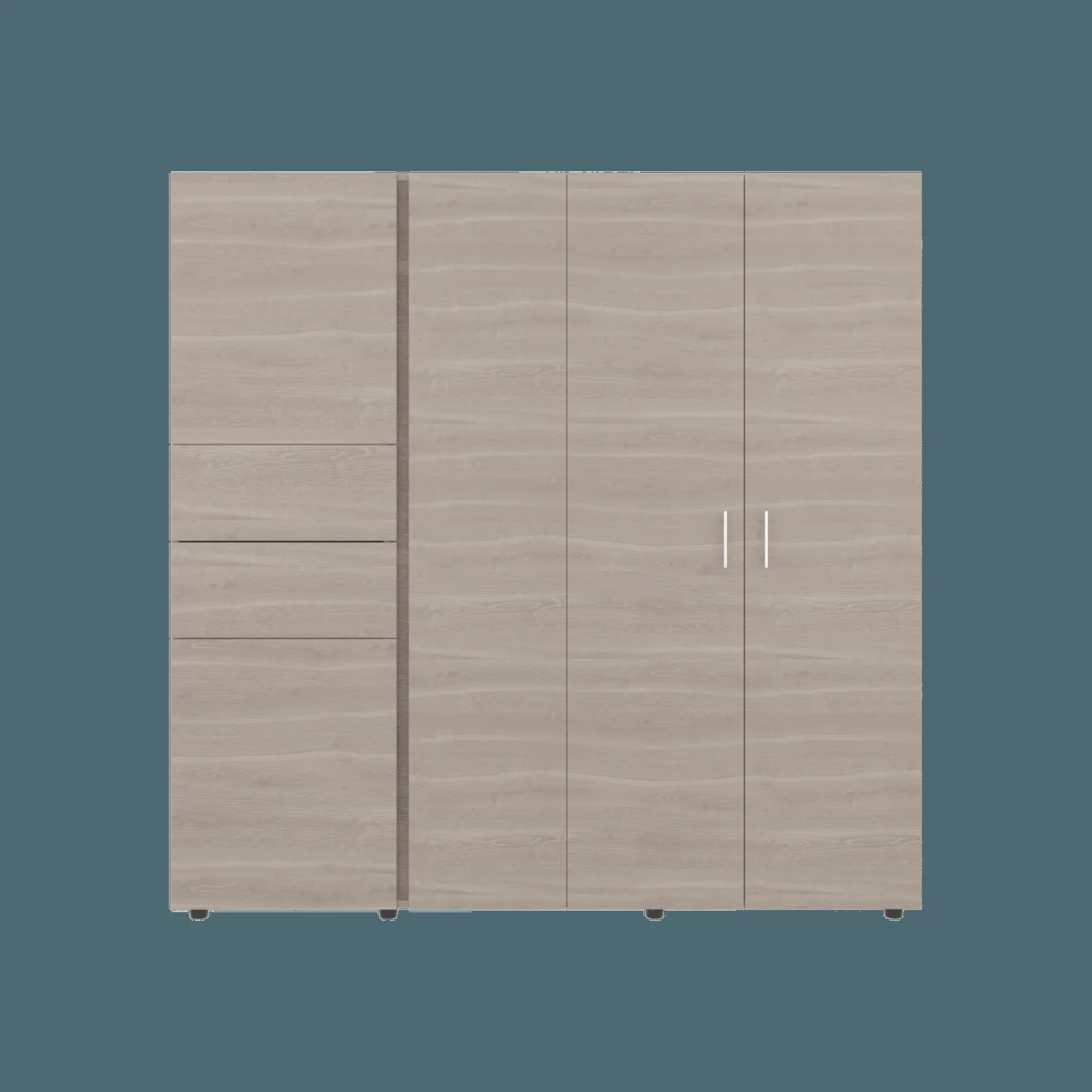 Closet Antalya 200X200X52 RTA Bardolino Blanco - Imagen 6