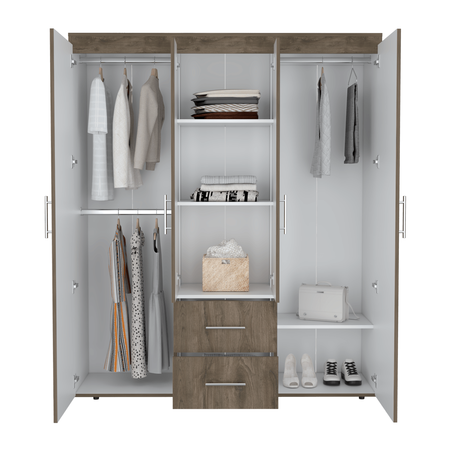Closet Bariloche Eco 150 Finlandek Bellota Blanco - Imagen 2