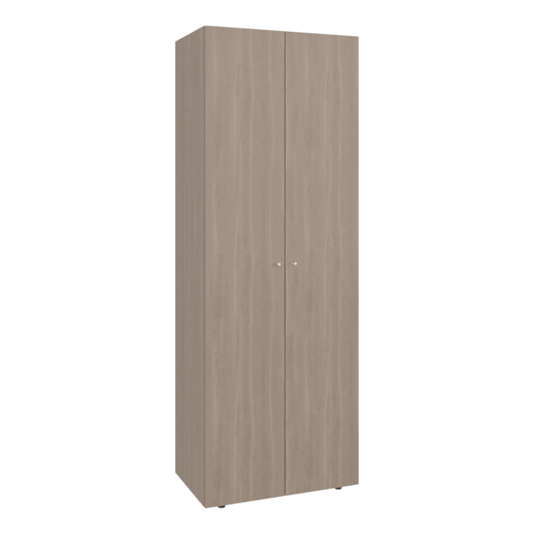 Closet 2 Puertas E1 Tuhogar 170X60X40 RTA Bardolino Blanco