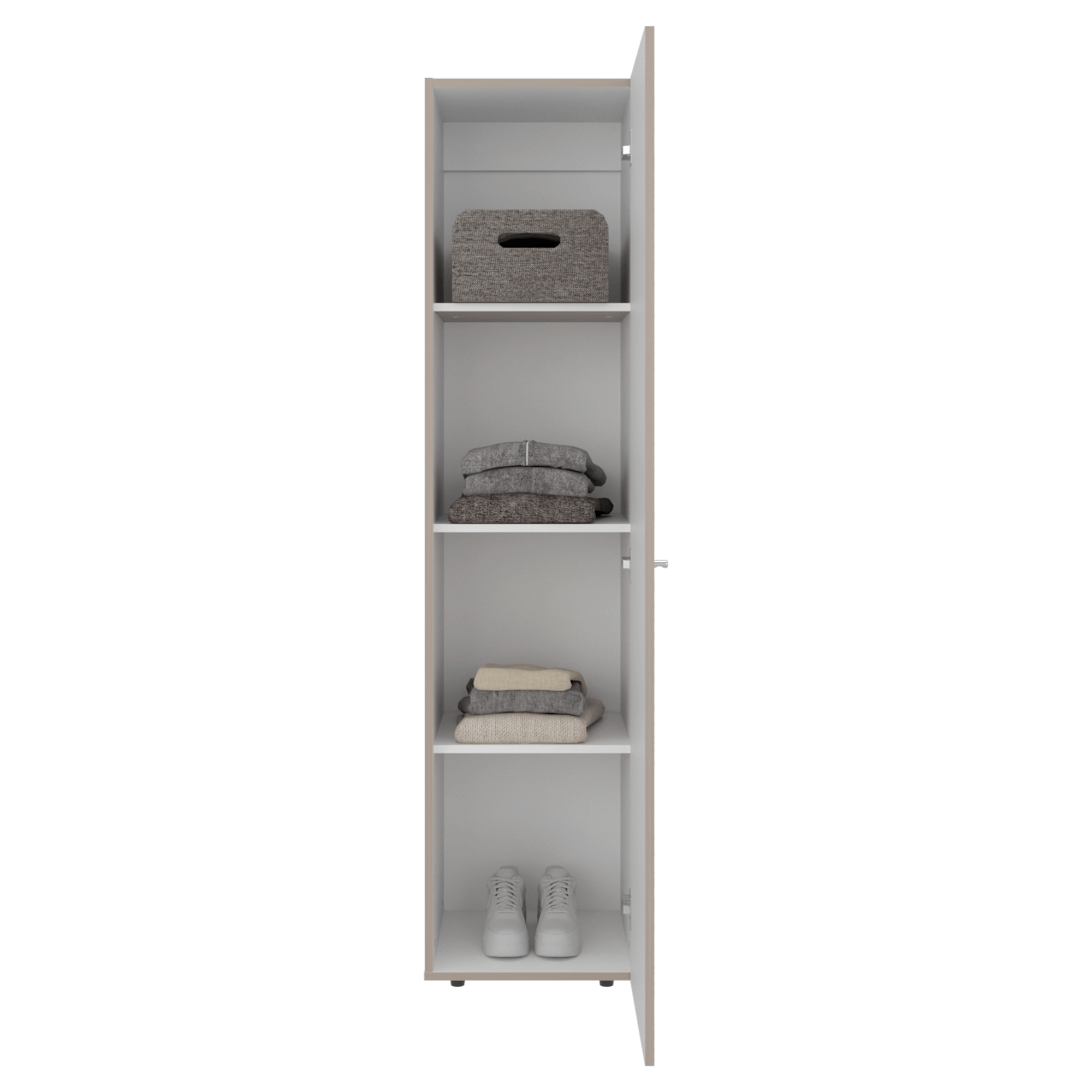 Closet Home Dreams 170X40X40 RTA Bardolino Blanco ZF - Imagen 5