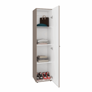 Closet con Espejo Home Dreams 170X40X40 RTA Bardolino Blanco ZF