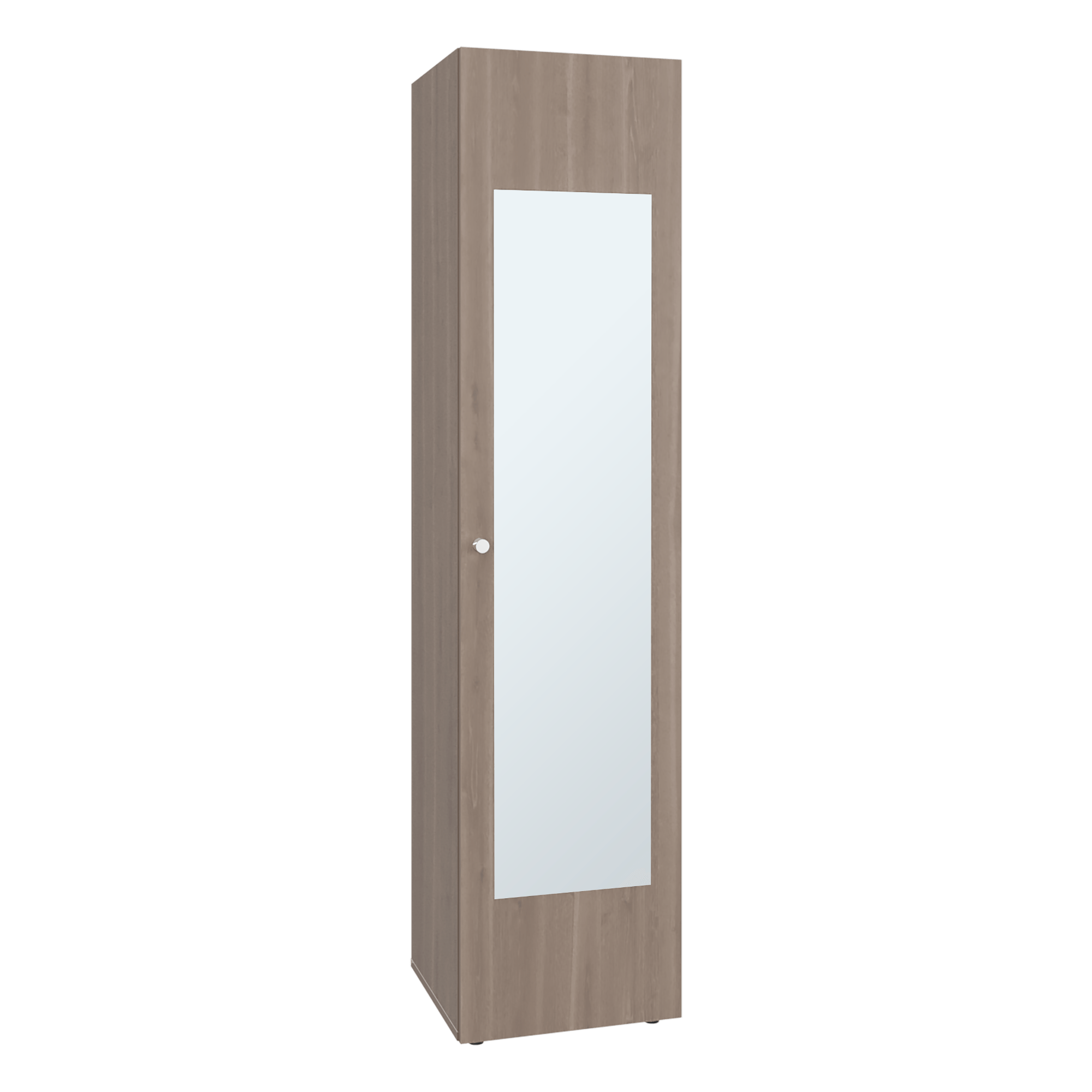 Closet con Espejo Home Dreams 170X40X40 RTA Bardolino Blanco ZF - Imagen 4