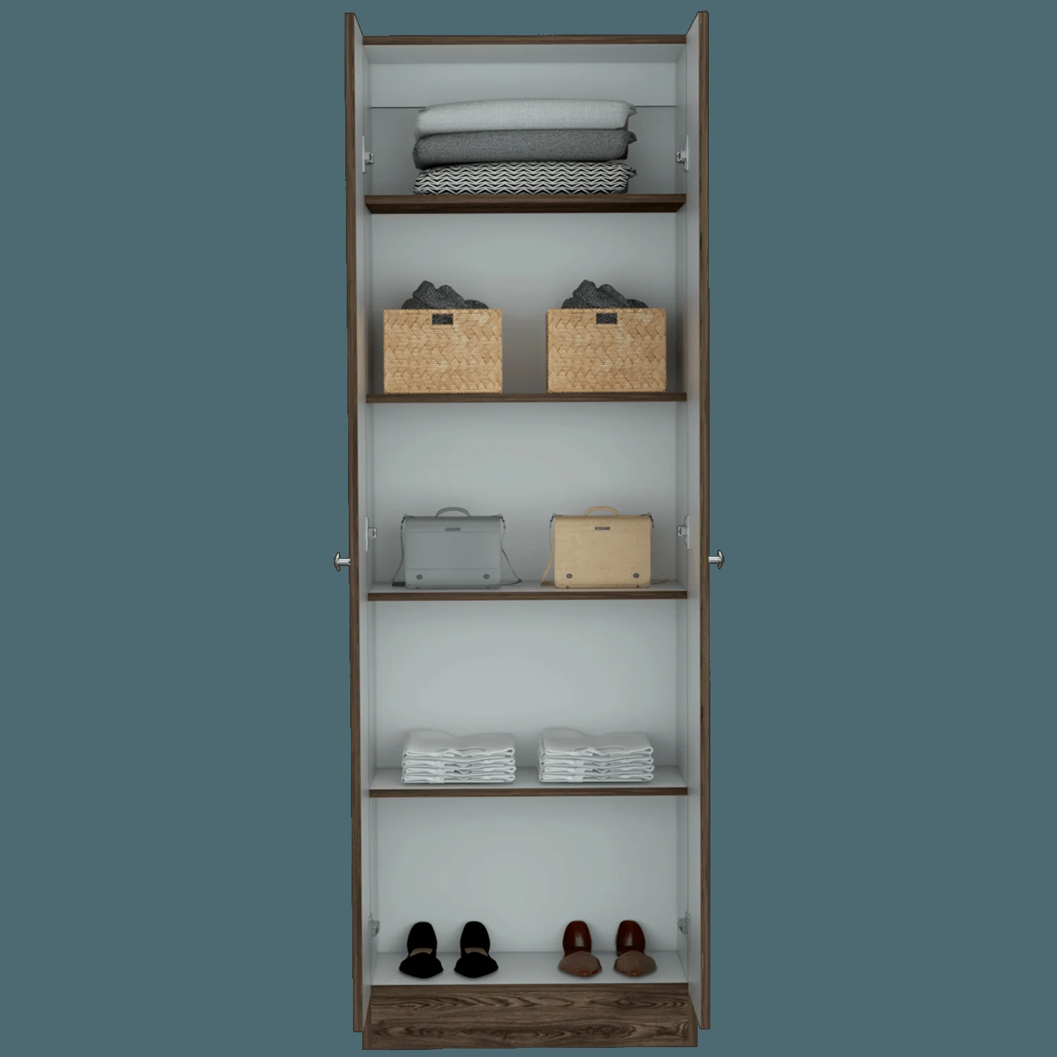 Closet 2 Puertas Home Multiusos RTA Milan + Blanco - Imagen 2