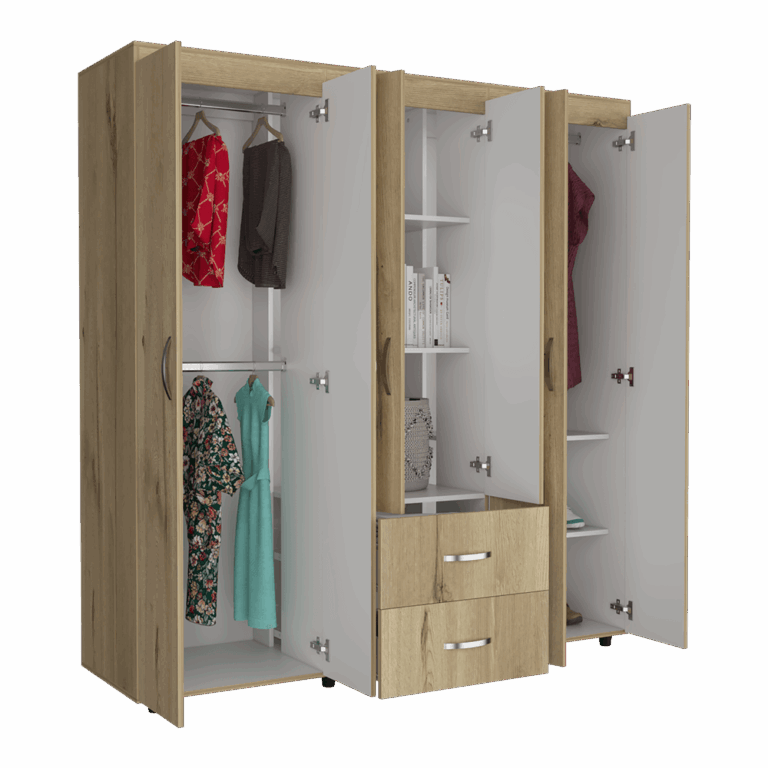 Closet Bariloche 180X170X50 RTA Duna Blanco