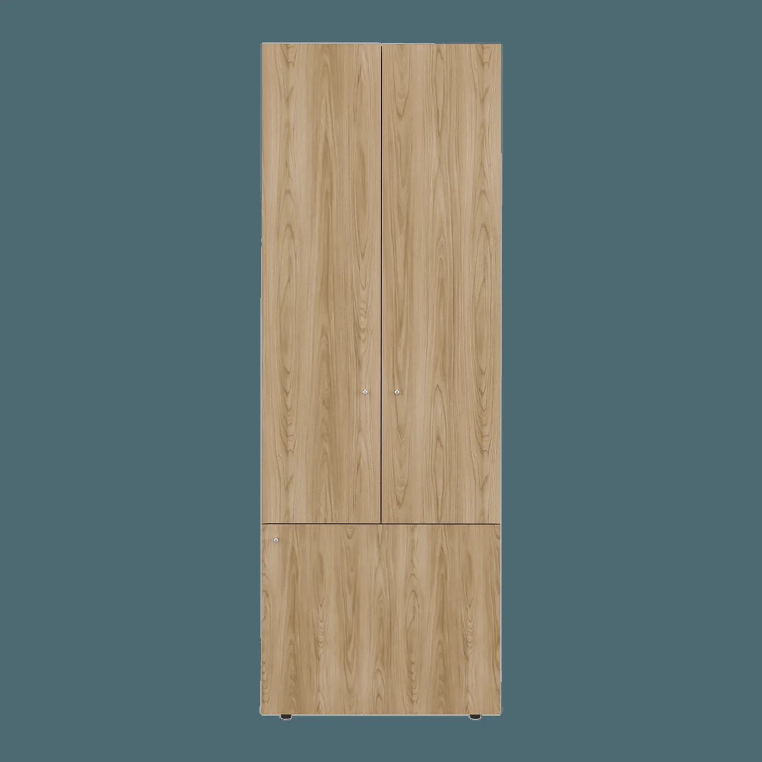 Closet 3 Puertas Tuhogar 170X60X40 Fresno Blanco - Imagen 6