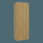 Closet 2 Puertas E1 Tuhogar 170X60X40 RTA  Fresno Blanco