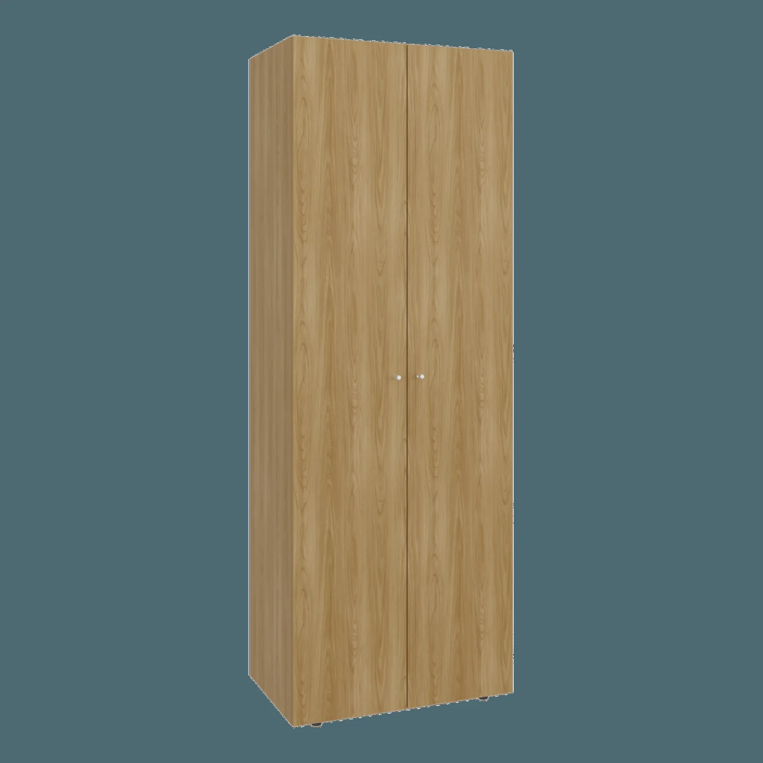 Closet 2 Puertas E1 Tuhogar 170X60X40 RTA  Fresno Blanco - Imagen 1