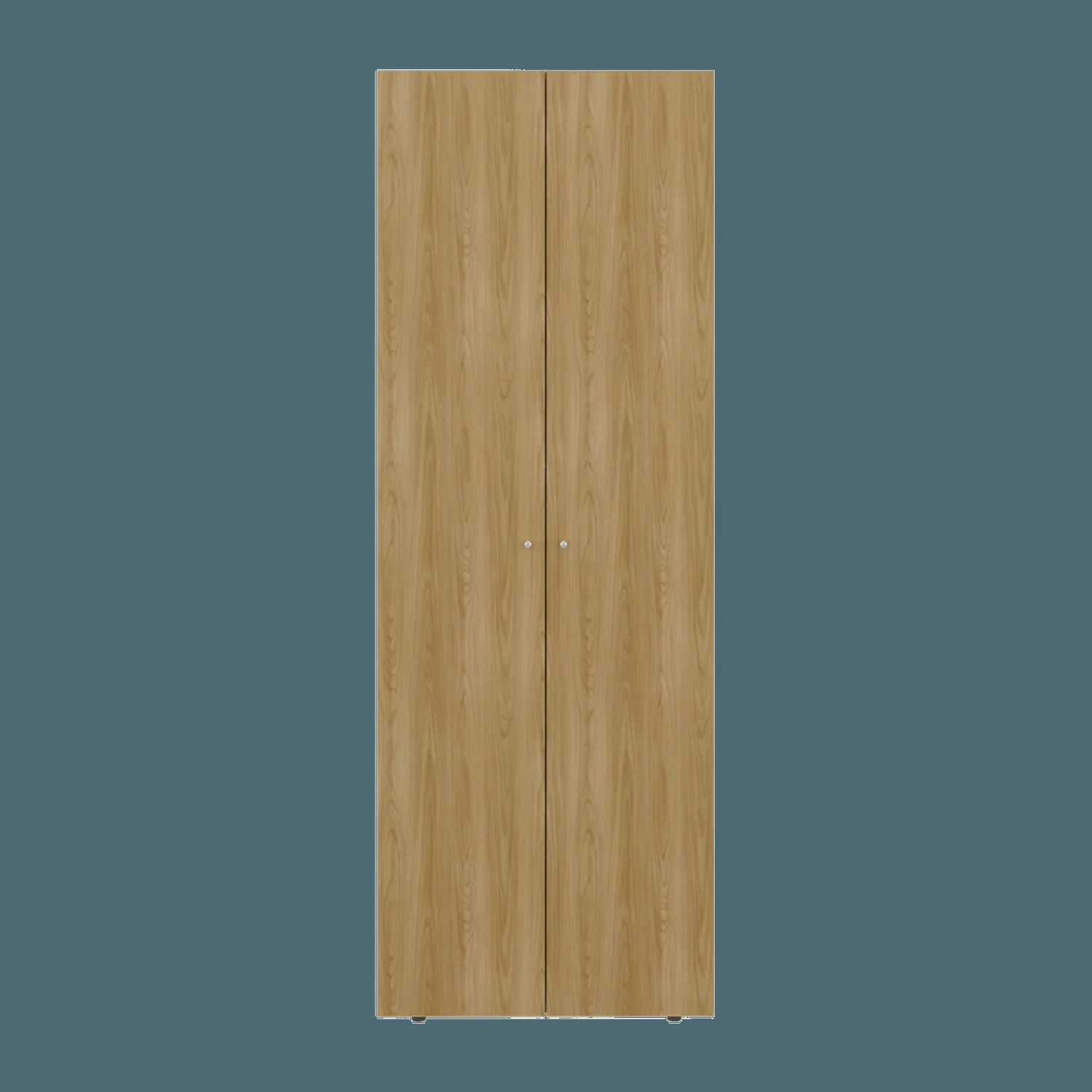 Closet 2 Puertas E1 Tuhogar 170X60X40 RTA  Fresno Blanco - Imagen 6