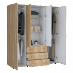 Closet Fontan 179X150X49 RTA Fresno Blanco