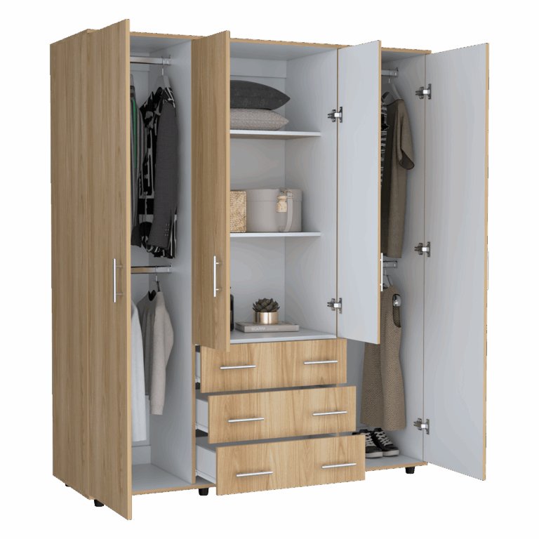 Closet Fontan 179X150X49 RTA Fresno Blanco