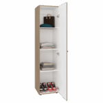 Closet con Espejo Home Dreams 170X40X40 RTA Fresno Blanco ZF