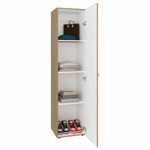 Closet con Espejo Home Dreams 170X40X40 RTA Fresno Blanco ZF