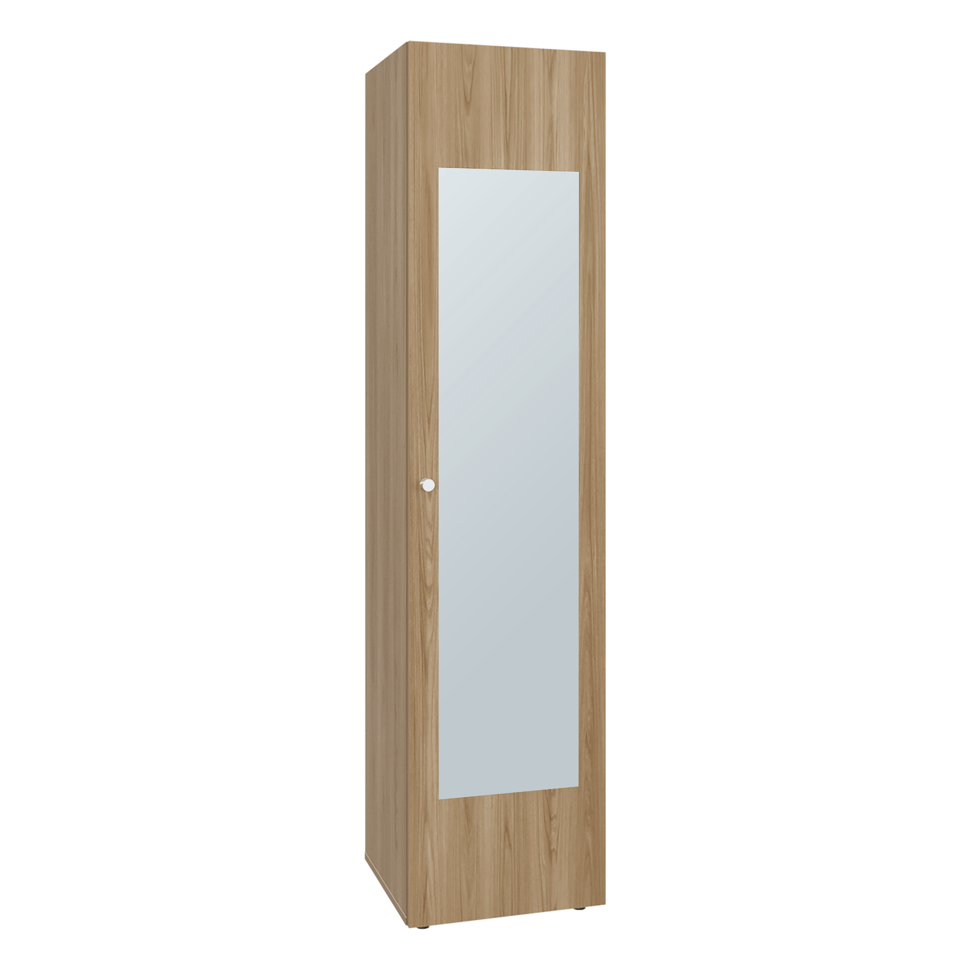 Closet con Espejo Home Dreams 170X40X40 RTA Fresno Blanco ZF - Imagen 6