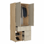 Closet Sevilla 179X80X50 RTA Fresno Eu