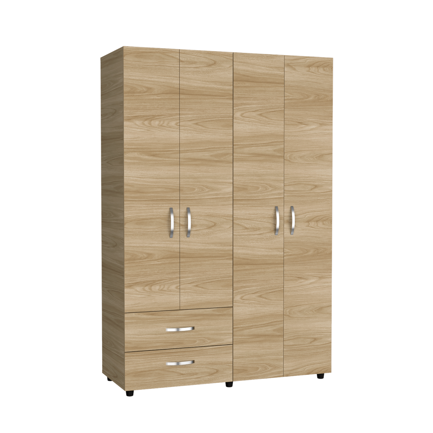 Closet Ankora Basic 180X120X47 RTA Fresno Eu Wengue - Imagen 1