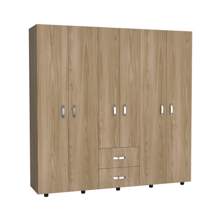 Closet Barilo 200X200X50 RTA Fresno Eu Wengue