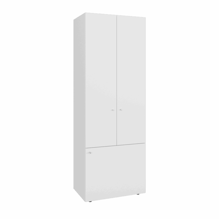 Closet 3 Puertas Tuhogar 170X60X40 Blanco