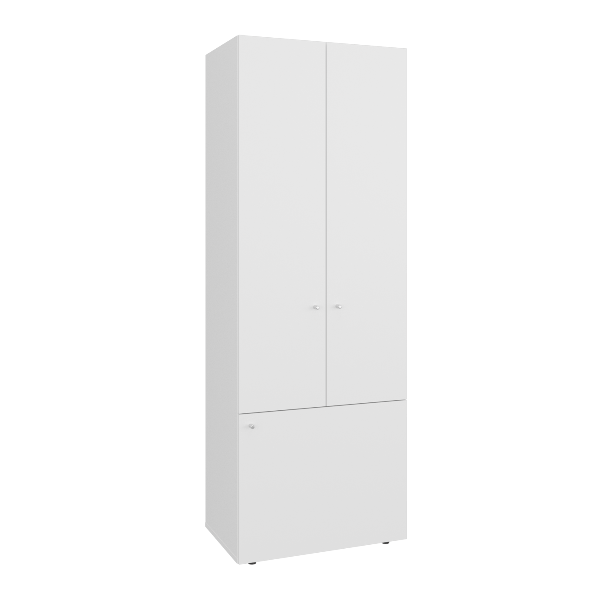 Closet 3 Puertas Tuhogar 170X60X40 Blanco - Imagen 1