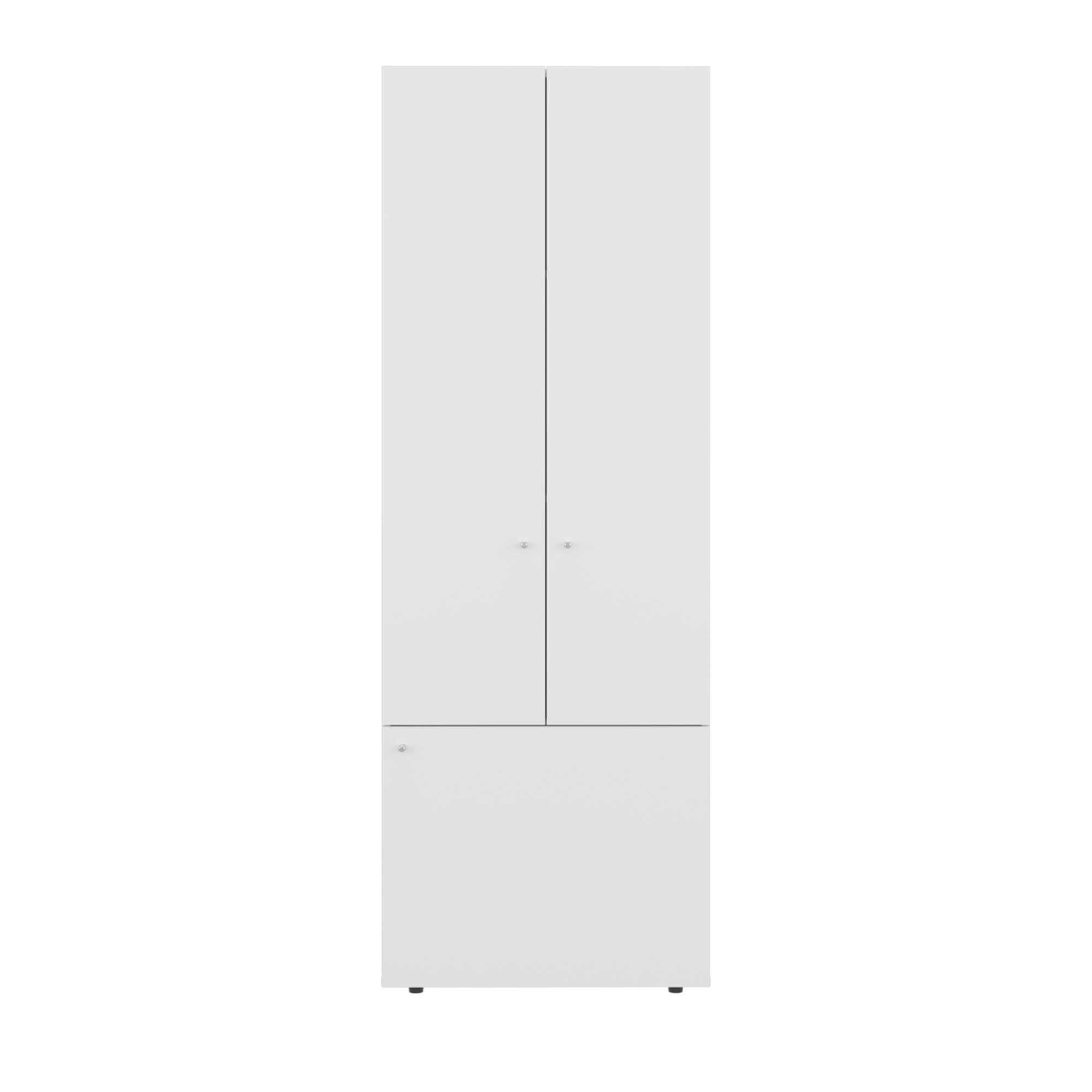 Closet 3 Puertas Tuhogar 170X60X40 Blanco - Imagen 6
