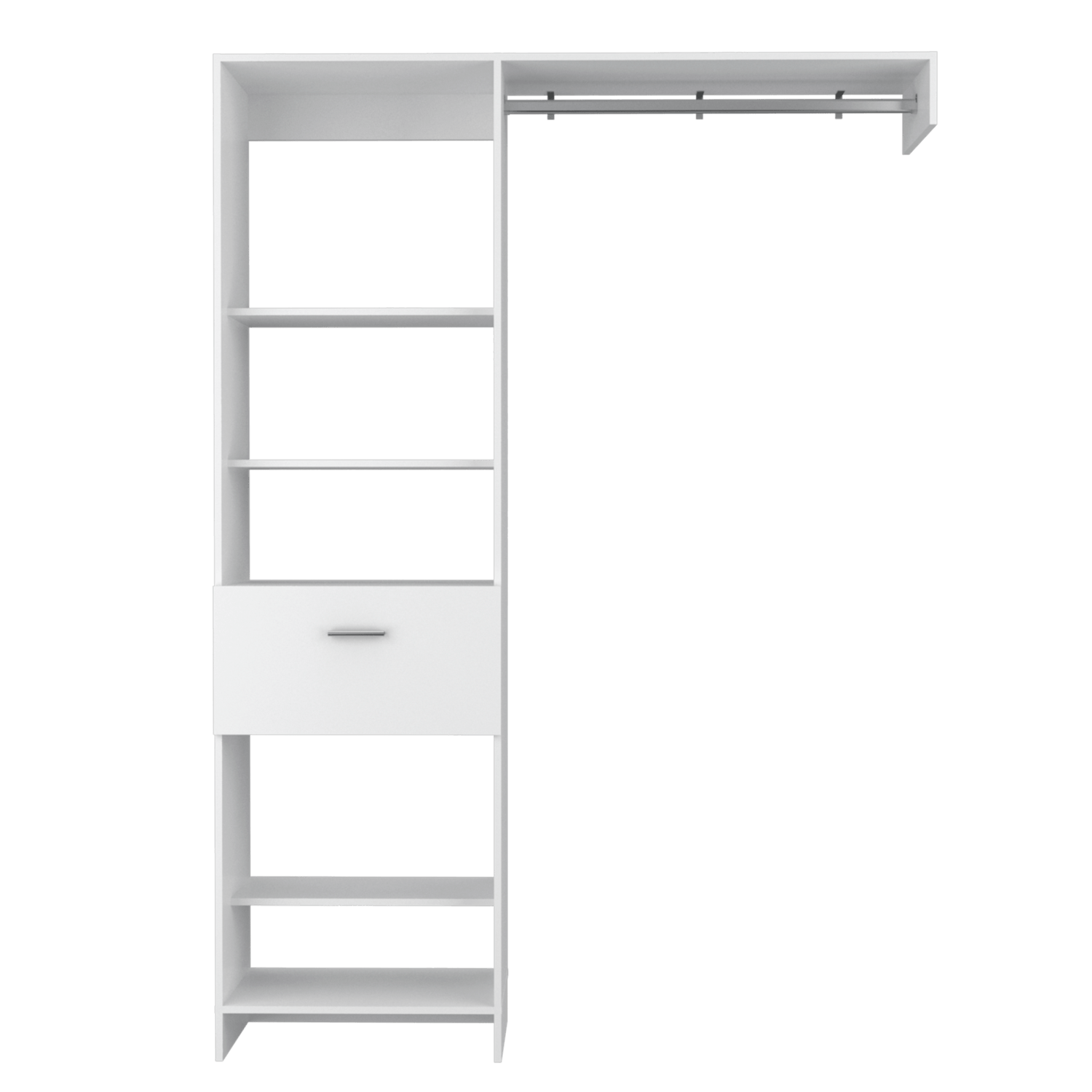 Armario Abierto 150 Manchester 210X150X41 RTA Blanco ZF - Imagen 6